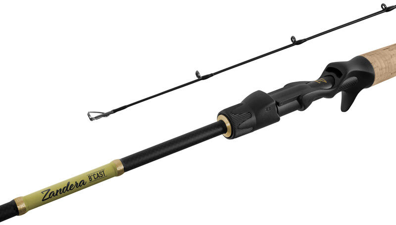 Canne carnassier Delphin Zandera B-CAST 230cm/3-21g/2 pcs Gray, Silver 230cm/3-21g/2 pcs