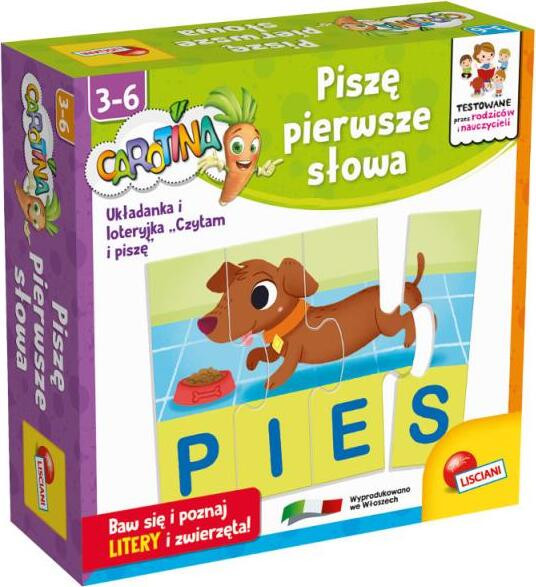 Dante Lisciani Carotina Ik schrijf mijn eerste woorden 89260
