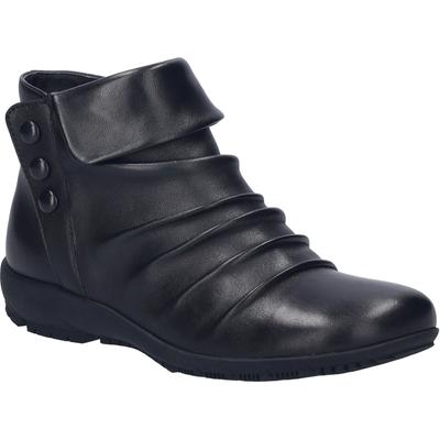 Stiefelette JOSEF SEIBEL "Charlotte 14, black-black", Damen, Gr. 39, schwarz (schwarz, schwarz), Schuhe Stiefelette