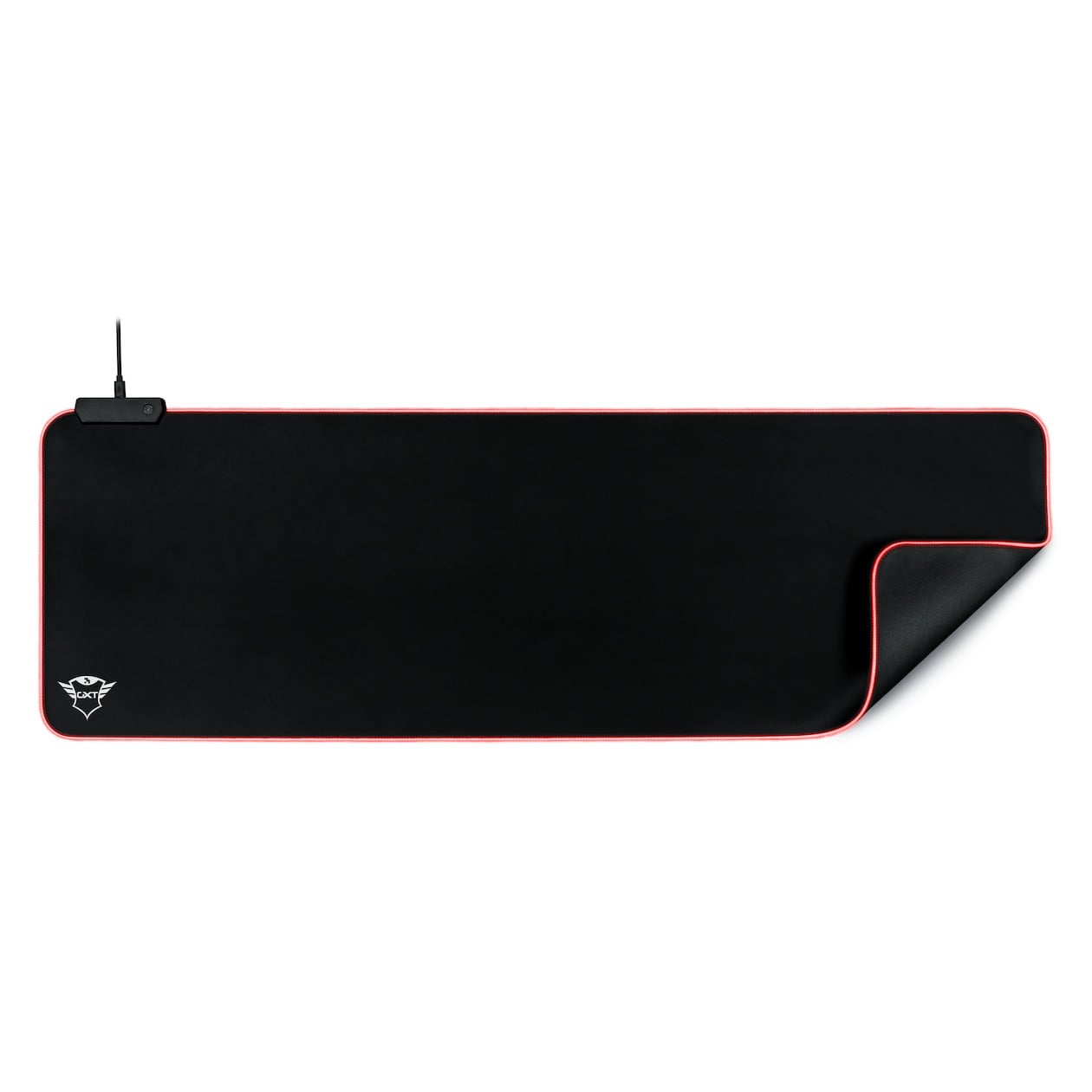 Trust GXT 764 Glide-Flex RGB Gaming Muismat XXL - Zwart