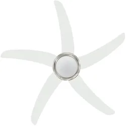 vidaXL Indenville (mit 5 Lamellen), Ventilator, Weiss