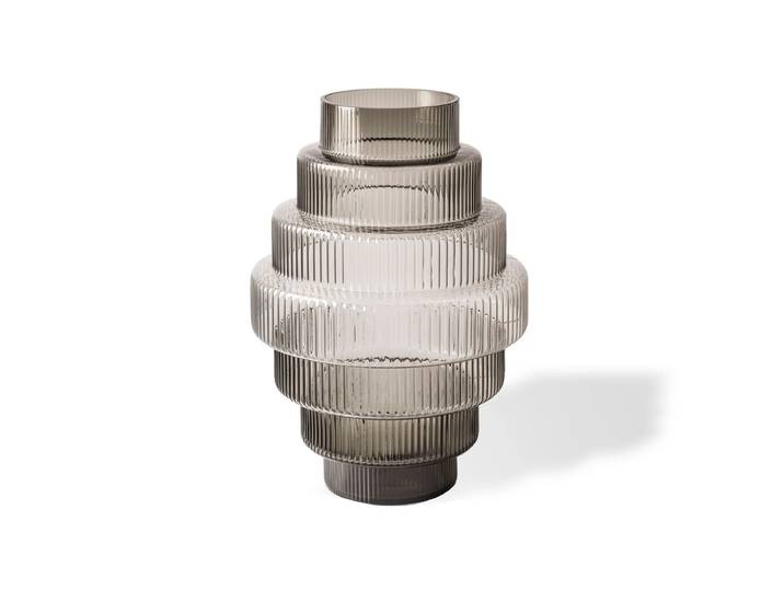 POLSPOTTEN - Steps Vase S, grau