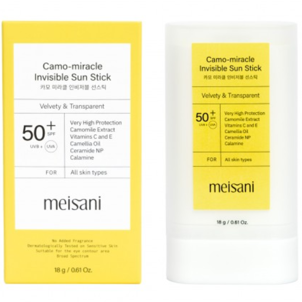 Meisani Camo-Miracle Invisible Sun Stick Very High Protection 18mL SPF50+