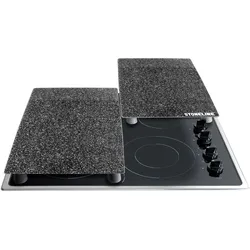 Stoneline 10862, Herdabdeckung, Schwarz
