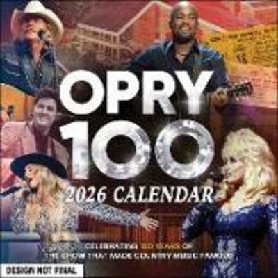Grand OLE Opry 2026 Wall Calendar