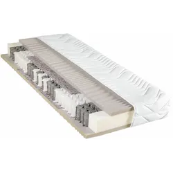 Sleeptex Taschenfederkernmatratze H3 ACTIVE STRONG - LF ca. 90.00x200.00