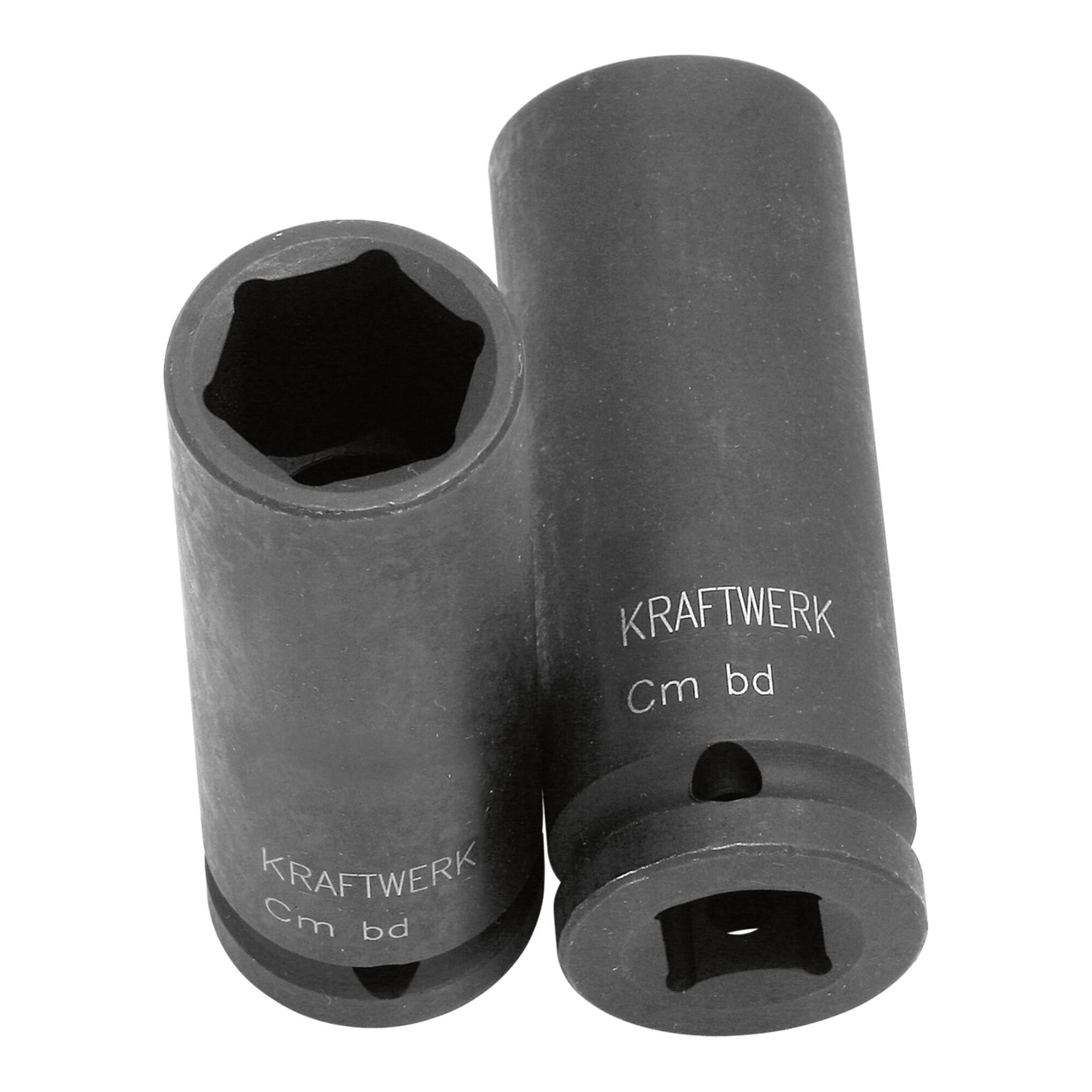Kraftwerk Tiefe Schlagnuss 1/2" 17 mm (381170)