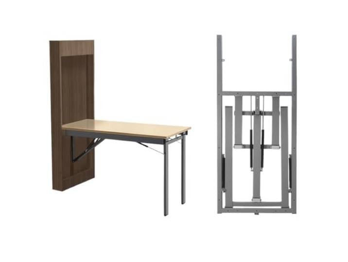 LTYKNGH Klapptisch Wand Klappbarer Wandtisch Zusammenklappbar, multifunktional, for Essen zu Hause montiert