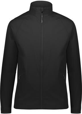 Holloway 229521 Featherlight Soft Shell Jacket in Black size 2XL   Polyester
