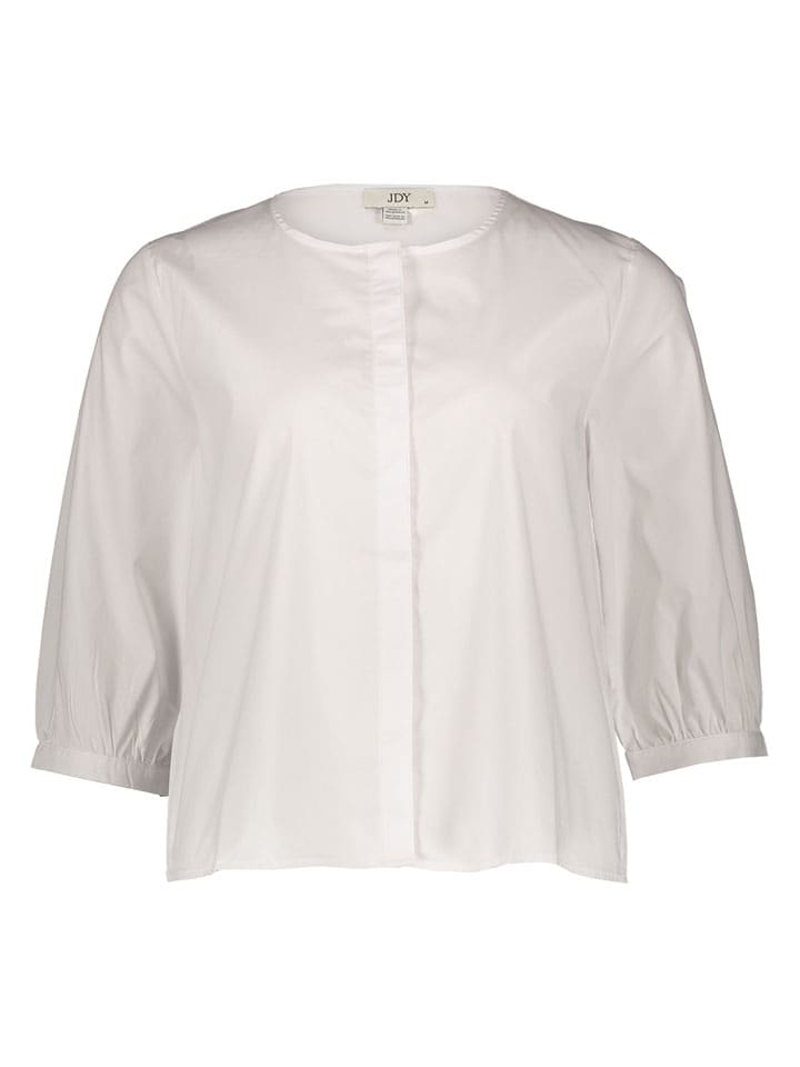 JDY Bluse "Mio" in Weiß - M