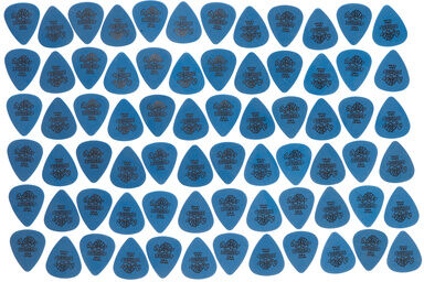 Dunlop Tortex Standard 1,0 Blue 72Pcs Blau