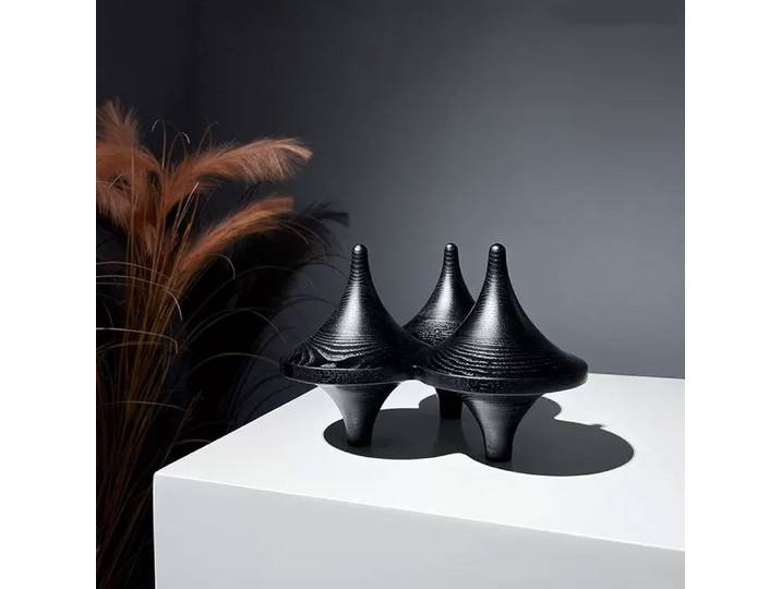 Ornement artistique créatif moderne de luxe léger, modèle combiné gyroscopique, pour décoration intérieure de chambre, hôtel, club, maison, bureau.