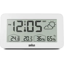 Braun Funk-Wetterstation BC13-DCF - weiß
