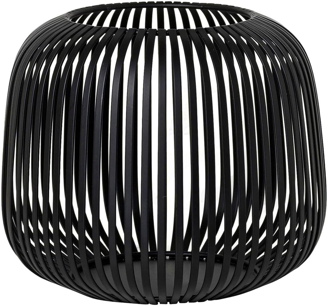Blomus Lito Other Corner Lantern Black 17cm H x 20.5cm W x 20.5cm D