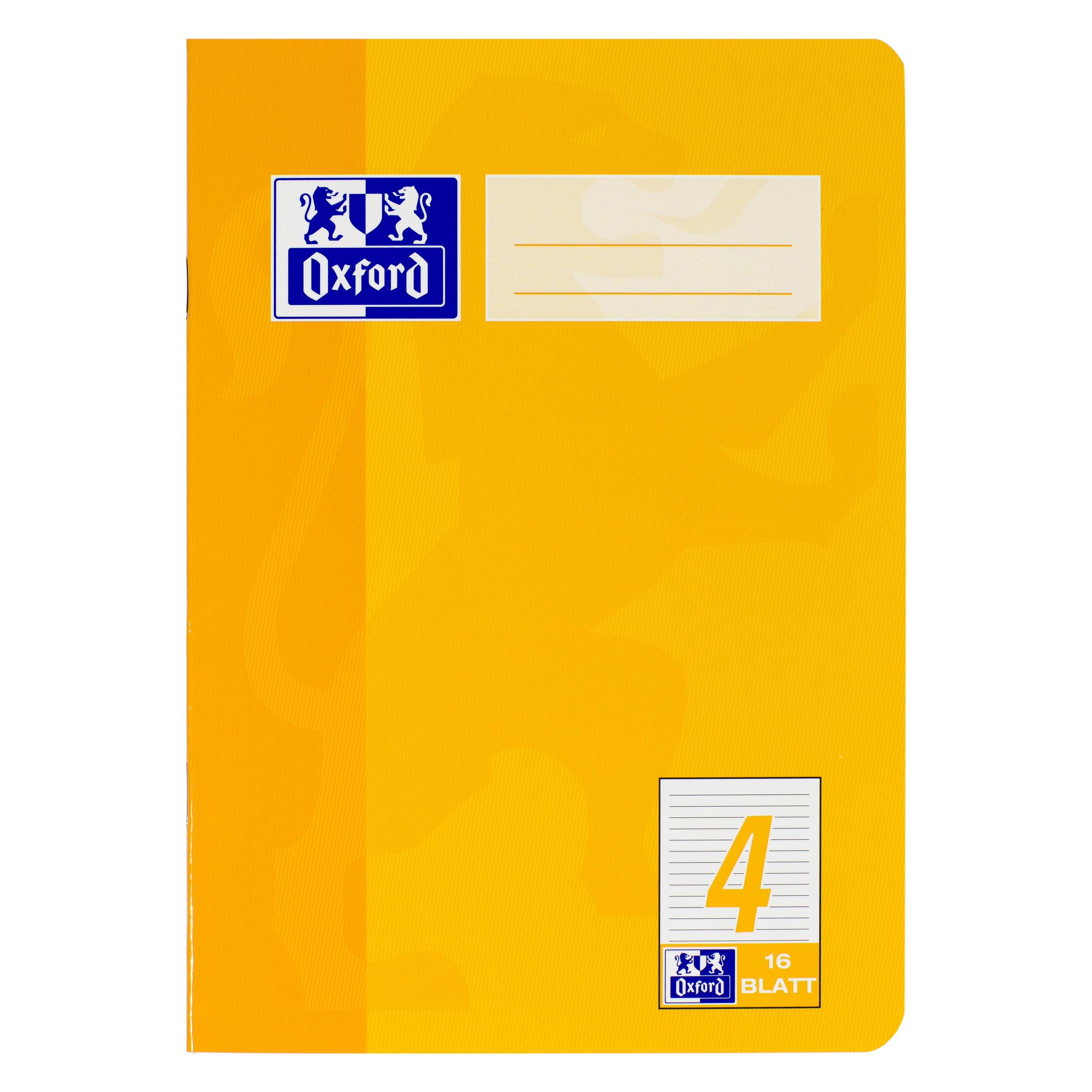 Oxford Schulheft, A5, Lineatur 4 (A5, Liniert, Harter Einband) (100050367)