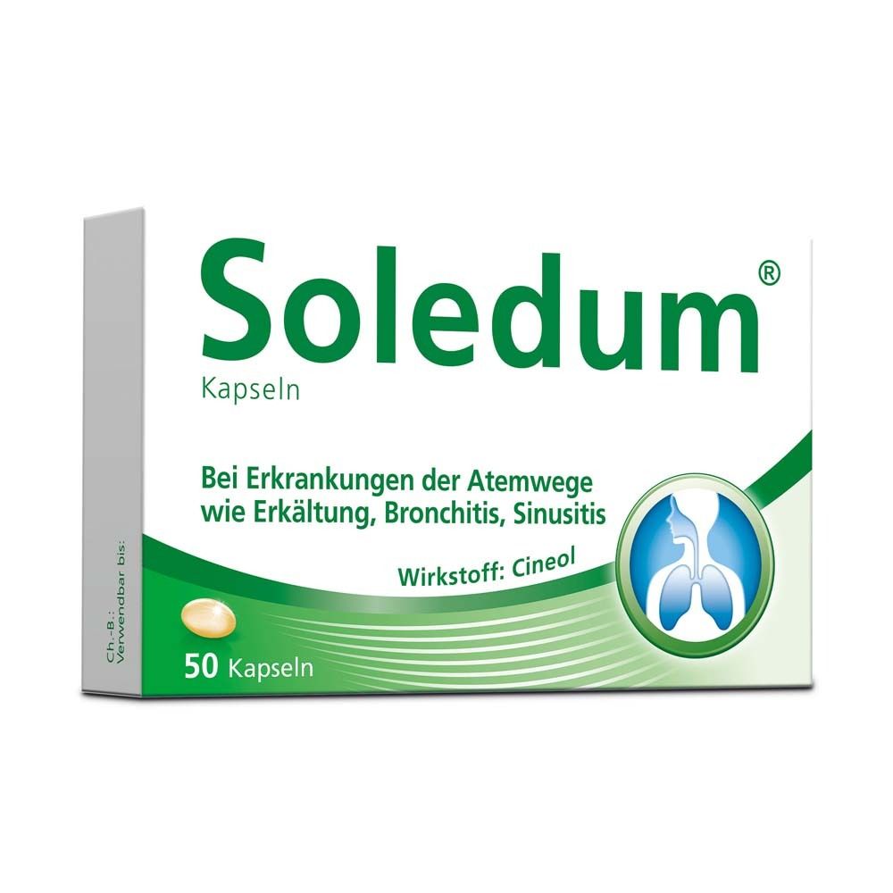 Soledum 100 mg magensaftresistente Kapseln 50 St magensaftresistent
