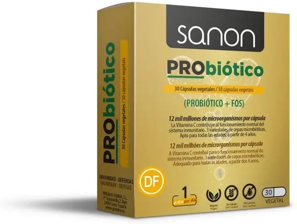 Sanon Probiótico 30 VCaps