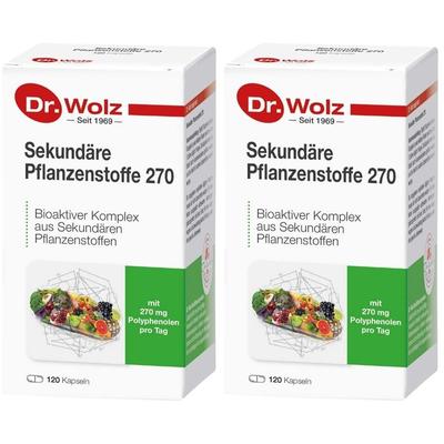 Sekundäre Pflanzenstoffe 270 Kapseln 2x 2x120 St