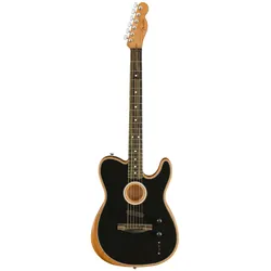 Fender American Acoustasonic Telecaster BK - Westerngitarre