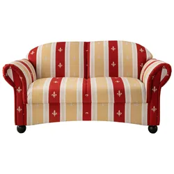 2-Sitzer-Sofa Torello Rot Mikrofaser