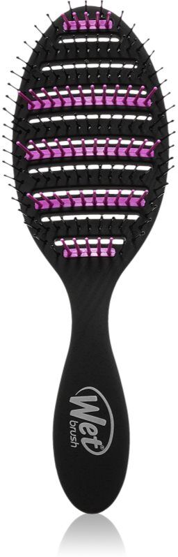 Wet Brush Speed Dry Charcoal infused brosse pour tous types de cheveux 1 pcs