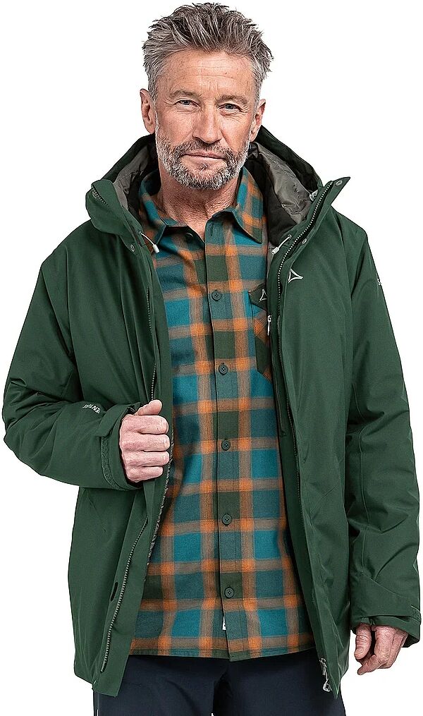 SCHÖFFEL Herren Winterparka Style Froda dunkelgrün   56 M