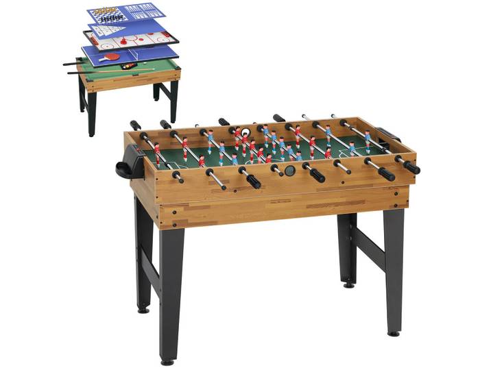 ComfortXL Spieletisch De-10925 Walnuss, Walnussfarben, 109x80x121 cm, Spielzeug, Sonstiges Spielzeug