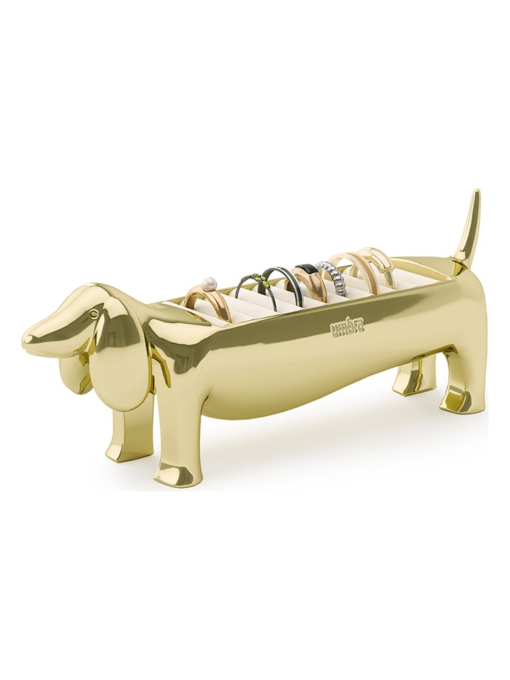 umbra Ringhalter ''Dachsie'' in Messing - (B)15 x (H)6 x (T)4 cm - onesize