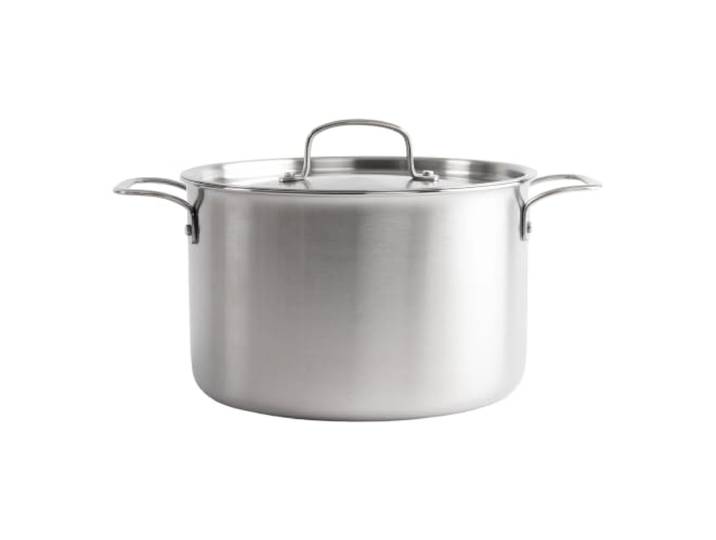 Gastrotools Edelstahl Kochtopf 7 L – 24 cm – 5-Ply – PFAS-frei Backofenfest bis 300 °C Spülmaschinengeeignet Für Induktion & Gas Gleichmäßige Wärme Hergestellt in Italien