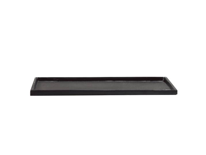 Pflanztopfuntersetzer Kuoli Typ B 65 x 65cm Schwarz 65 x 65 cm