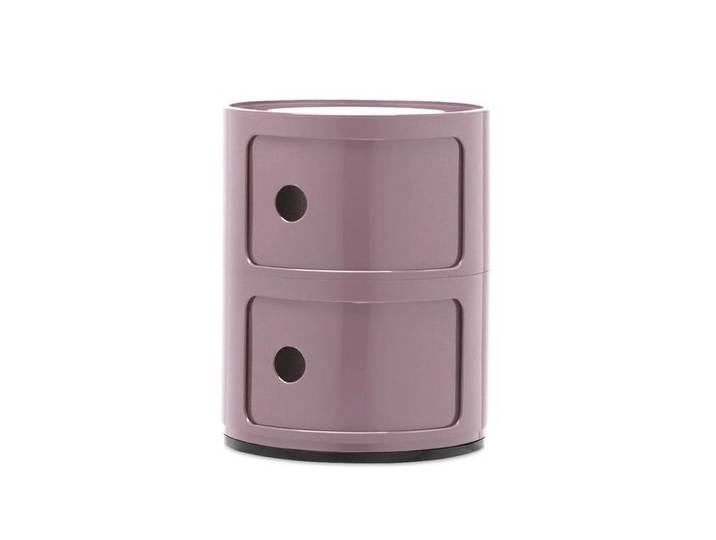 KARTELL table de chevet COMPONIBILI à deux éléments (Mauve - ABS)