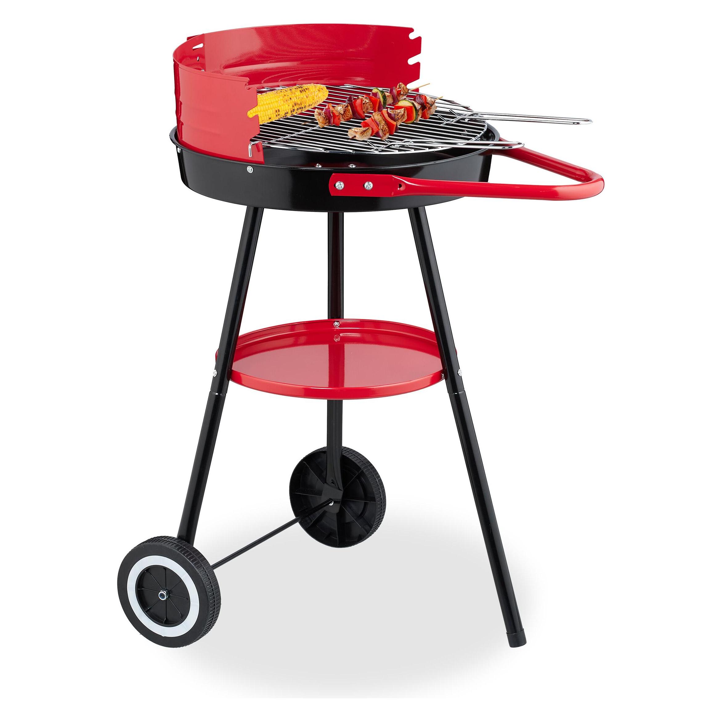 Relaxdays Holzkohlegrill (40 cm) (4052025508692)