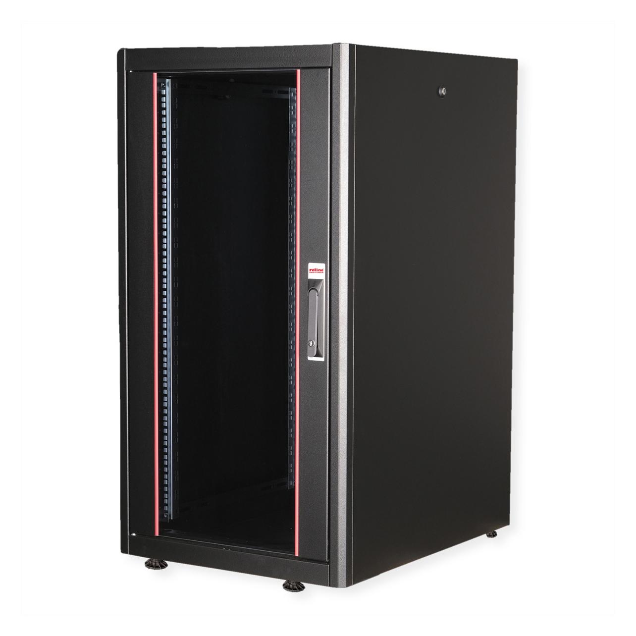 Roline 19-Zoll Netzwerkschrank Basic 22 HE (22 HE, 19 Zoll Rack) (26.21.0201)