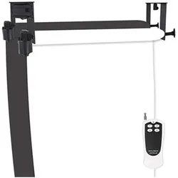 Studioking Hintergrundsystem Elektrisch B-2WE für 2 Rollen (272 cm), Hintergrundsystem, Schwarz