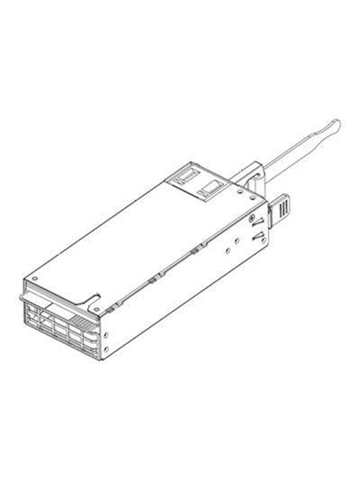 Dell Single - power supply - hot-plug - customer kit - 2400 watt Netzteile - 2400 Watt - ATX - 80 Plus Titanium (bis zu 90% effektiv)