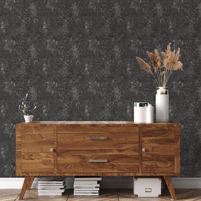 Tempaper Distressed Gold Leaf Peel and Stick Wallpaper