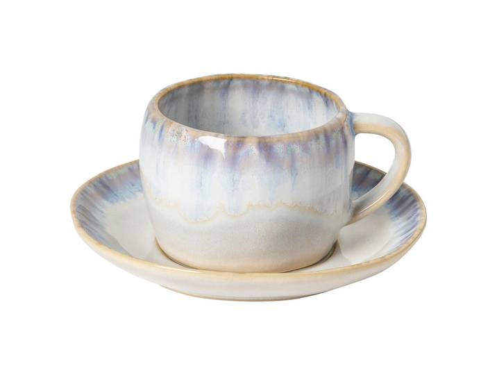 Costa Nova Tassenset Brisa, 12-teilig, 230 ml, Handmade in Europe, Kaffee & Tee, Tassen, Kaffeetassen-Sets