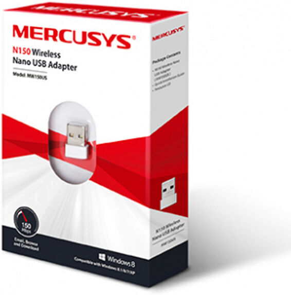 ADAPTADOR WIFI MERCUSYS MW150US