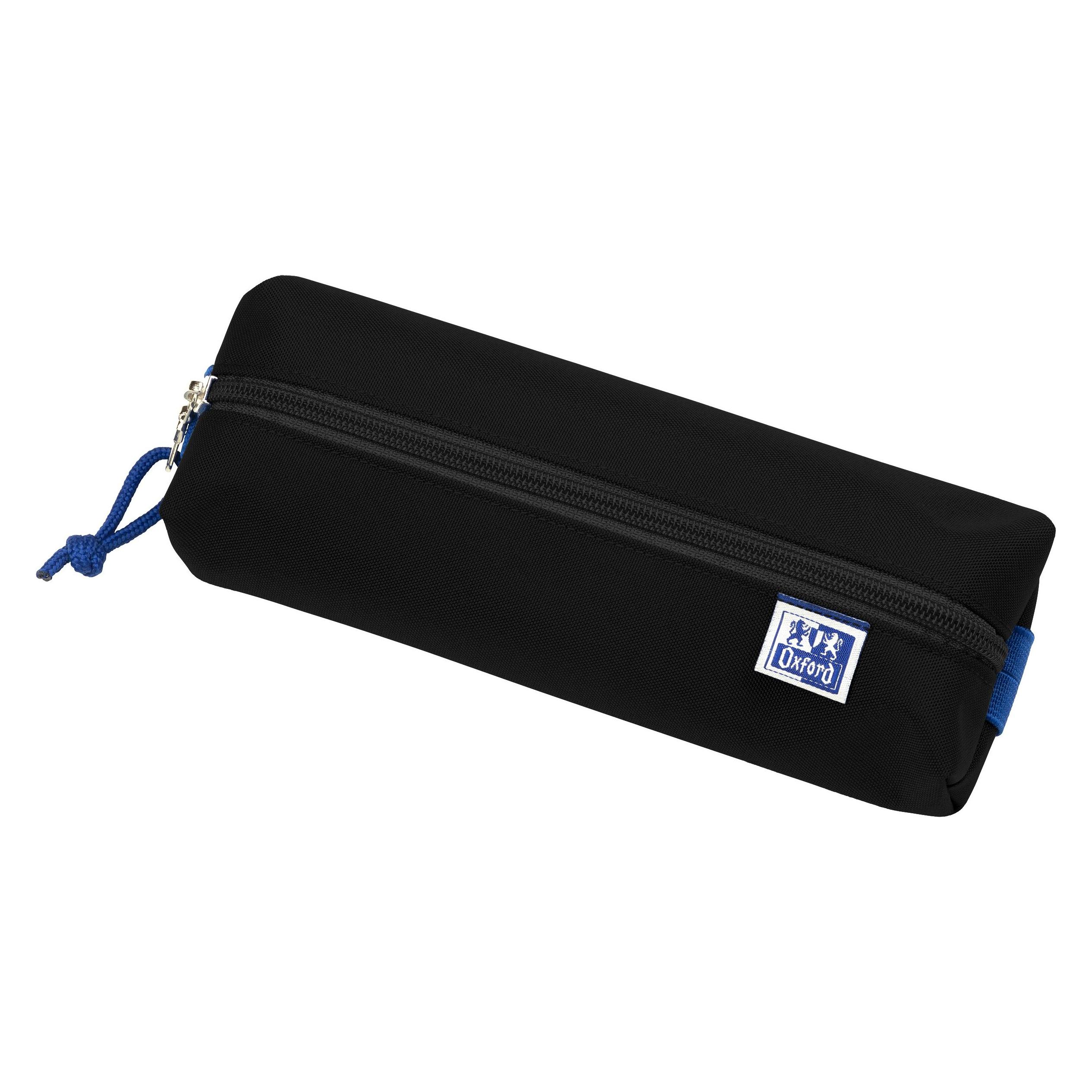 Oxford Schlamper-Etui, Polyester, rechteckig, klein, schwarz (400169973)