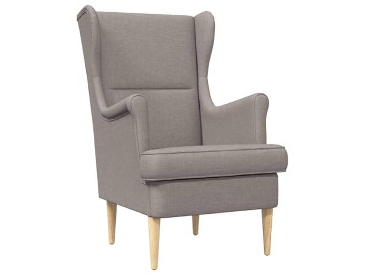 Makastle Sessel Taupe Stoff