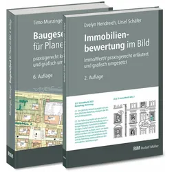 Buchpaket: Baugesetzbuch für Planer im Bild & Immobilienbewertung im Bild, Fachbücher von Evelyn Hendreich, Ursel Schäfer, Eva Maria Levold, Timo Munzinger