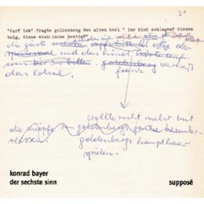 Der Sechste Sinn - Konrad Bayer, CD, 9783932513329