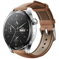 Joyroom Classic Series JR-FC2 Pro Smart Watch (Answer/Make Call)-Moonlight Silver (Anthrazit, Silber, ohne SIM), Smartwatch