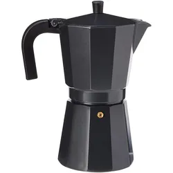 Monix Vitro Noir, 12 Tassen, Espressokocher, Schwarz