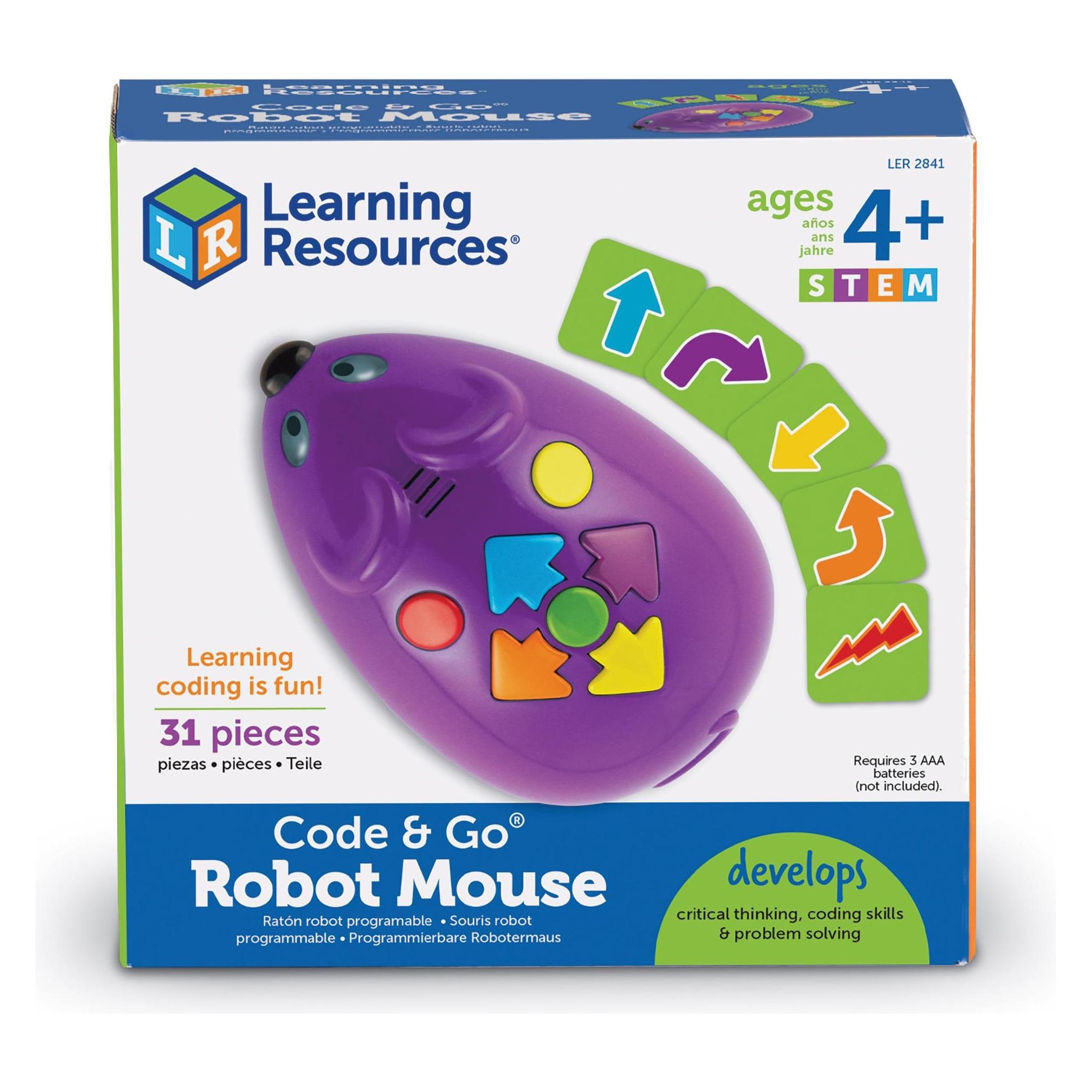 Learning Resources Code & Go - Programmerbar robotmus (LSP2841-SCA)