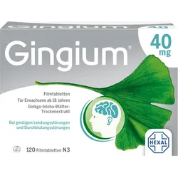 Gingium 40mg Filmtabletten 120 ST