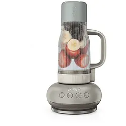 NINJA DB351EUST BlendBoss To-Go-Becher-Mixer, Standmixer Stone/Mint (1100 Watt, 710 ml)