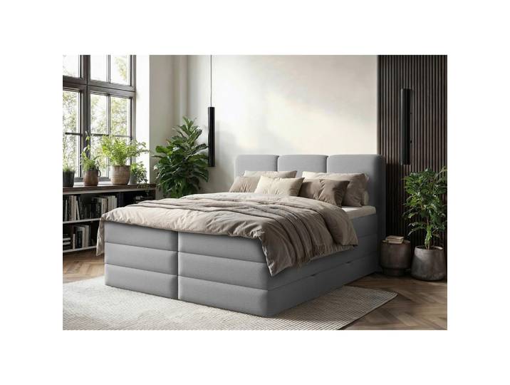 BOXSPRINGBETT Castel Grau 180x220cm