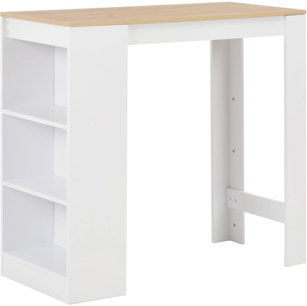 Zipcode Design Atalanta Rectangular Dining Table White/Natural