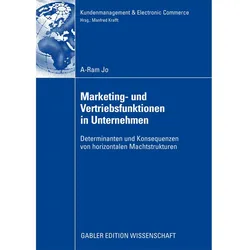 Marketing- und Vertriebsfunktionen in Unternehmen, Fachbücher von A-Ram Jo